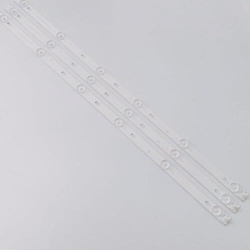 3pcs LED Backlight Lamp strip 6 leds For 32'' TV GP-3288 MG-32D2806V2C3B59018M-YY 3237 59cm 6led (6v