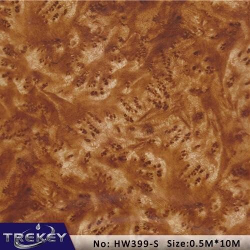 0.5M*10M peach wood hydrographic films water transfer printing, hydrografik film for aqua print, damp-proof decoration HW399S