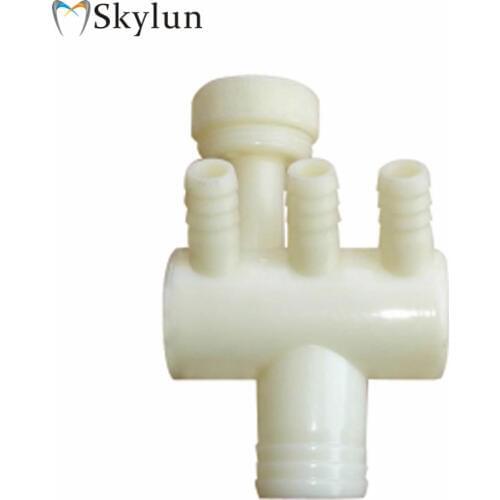 1 PC Dental Valve Drainaget shape adaptor drainage pipe Dental strong suction filter Dental chair materials equipment SL1325