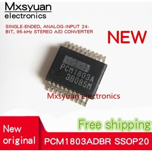 10pcs~100PCS/lot PCM1803A PCM1803ADBR PCM1803ADB PCM1803ADBRG4 SSOP20 New original In stock