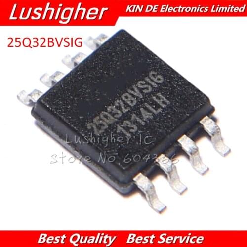 10PCS W25Q32BVSSIG SOP-8 W25Q32 SOP 25Q32BVSIG SMD W25Q32BVSIG 25Q32