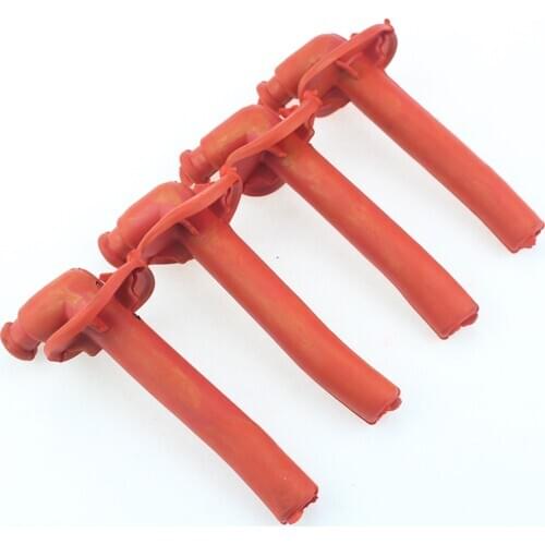 OLPAY Motorcycle 4pcs Rubber Spark Plug Cap Flare Cap Cover For Honda CBR400 NC23 NC29 CB400 VTEC CB-1 1992-1998