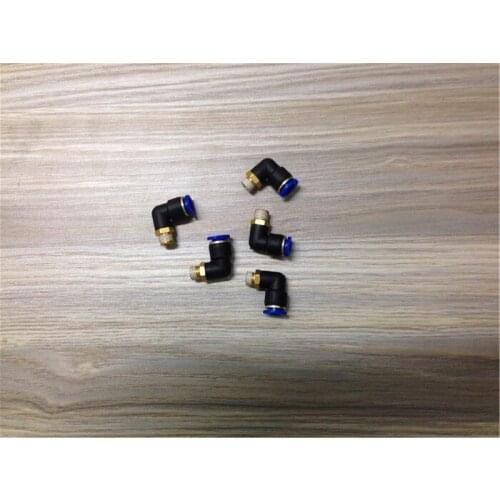 For Tire changer accessories trachea quick plug connector L type Straight Elbow Tee