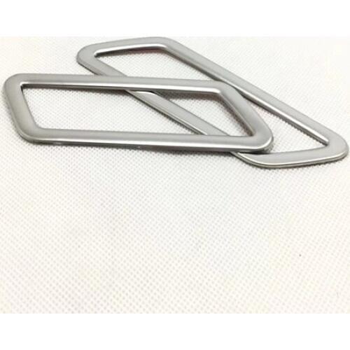 Car Interior Decoration Accssories For Volkswagen T-Roc TROC 2017 2018 Front Upper Air Condition Vent Outlet Frame Cover Trims