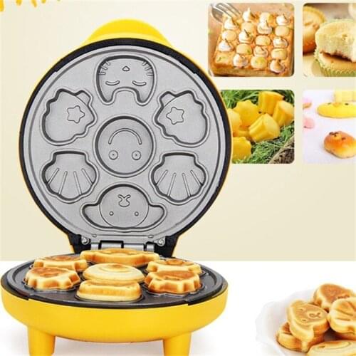 ZK30 1000W Waffle Electric Maker Cake Maker Non-stick Bubble Egg Cake Breakfast Waffle Bread Machine Oven Pan Machine