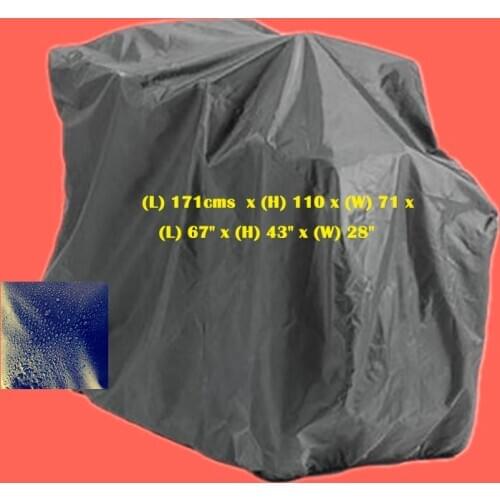 Mobility Scooter Storage Cover, Wheelchair Waterproof Storage Cover Large size from Dust Dirt Snow Rain Sun Rays (67x28x43 inch)