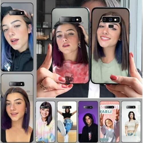 CHAR DAMELIO Celebrity pretty fashion Phone Case For Samsung S6 S7 edge S8 S9 S10 e plus A10 A50 A70 note8 J7 2017