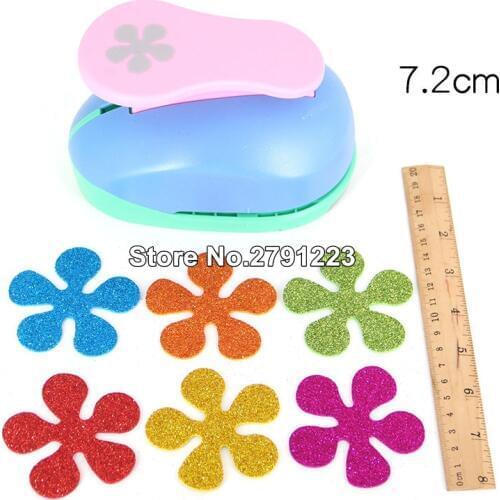 1.5cm-7.3cm new flower shape of craft punch paper punches scrapbooking punchers DIY handmade paper cutter EV foam hole punch