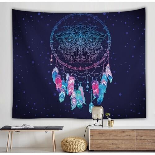 Dream indian tapestry large wall hanging drop shipping large bohemian mandala tapisserie
