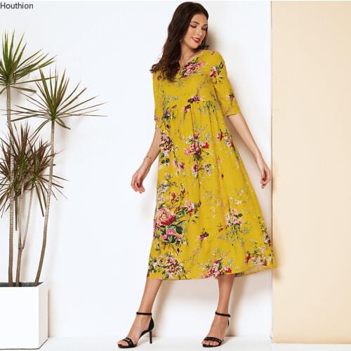 Летние платья больших размеров Houthion China At AliExpress