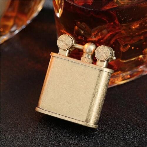 Zorro Kerosene Lighter Old Style Nostalgic Creative Personality Windproof Pure Copper Gasoline Lighter Z558 Men Gift