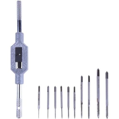 M1 M1.2 M1.4 M1.6 M1.7 M1.8 M2 M2.5 M3 M3.5 Mini Tap Drill Bit Metric Thread Tap Set Screw Tapping Wire Threading Taps
