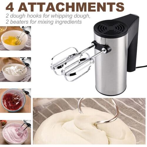 Multifunctional Mini Manual Electric Handheld Mixer Egg Beater Automatic Cream Food Cake Baking Food Mixer Food Blender