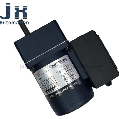 JSCC 6W Fixed Speed Motor 60YS06GV22 Single Phase 220V Gear Reducer Motor 60YS06GV22+60GK3H