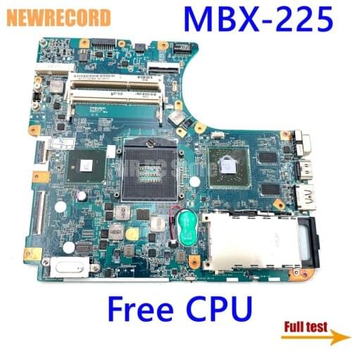 NEWRECORD 1p-009cj00-8011 For Sony VPCEC VPCEC25FX laptop Motherboard A1771578A MBX-225 M981 DDR3 HM55 Free CPU main board