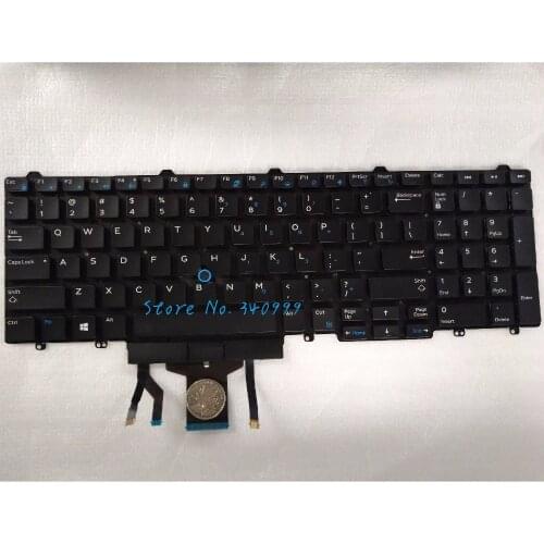 New keyboard For Dell Latitude E5550 E5570 Backlit Keyboard Precision 7710 7510 3510 383D7