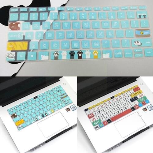 Computer Keyboard Cover Notebook Laptop Universal Protector Keypad Waterproof Protective Silicone Film Skin P1V7