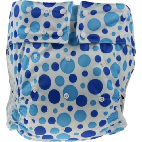 Pororo 3pcs/lot Old Man Washable Leak-proof Cloth Diaper Instead of Diaper Printing Adult Large Size Diaper Pull-up Pants D40