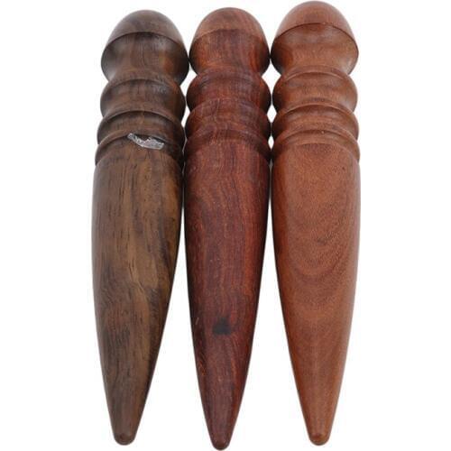 Leather Edge Burnisher DIY Handmade Leathercarft Sandalwood Leather Polishing Tool Wood Polishing Stick Hot Sale