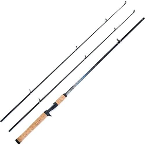 Fishing Pole Ultralight Rod 2 Tips Carbon Casting Rod 1.8M-2.1M M-F Casting Spinning Fishing Rod River Glass Spinning Fishing