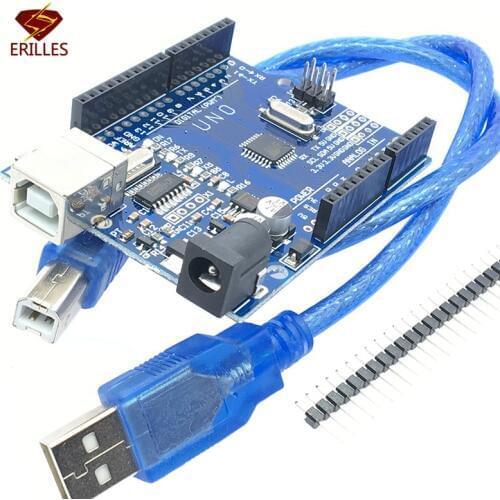 UNO R3 (CH340G) MEGA328P for Arduino UNO R3 Development Board ATmega328P CH340 CH340G With Straight Pin Header