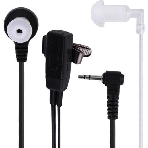 1 Pin Covert Acoustic Tube Earpiece Headset for Motorola Talkabout 2 Two Way Radio Walkie Talkie GP88 GP300 GP308