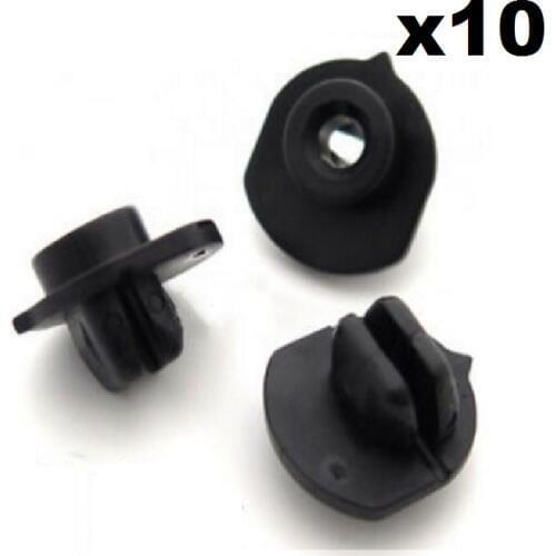10x Bumper to Wing Corner Grommet for some Honda vehicles- Bumper screw grommet