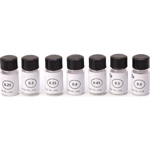 2020 New 7 Bottles Of 12.5K Soldering Ball Lead Solder Ball Set For BGA Reballing Stencil