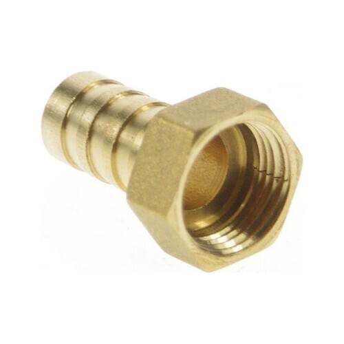 5piece 3/8" BSP Female-12mm Barb Hose Brass Adapter Coupler 12mm-3/8" BSP