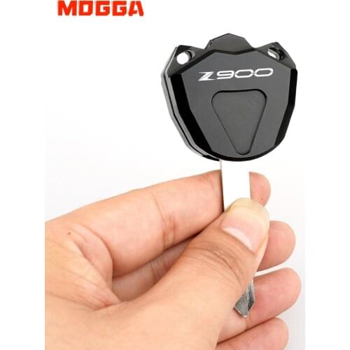 For KAWASAKI Z125 Z250 Z300 Z400 Z650 Z750 Z800 Z900 Z900RS Z 750 800 900 (Key Without chip) Motorcycle CNC Aluminum Key Shell