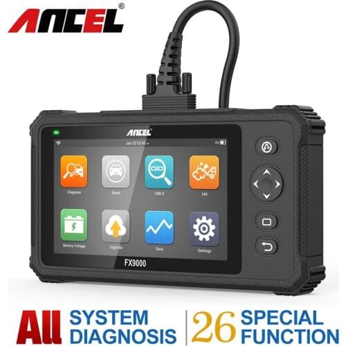 ANCEL FX9000 OBD2 Tools Professional Car Tools DPF SRS Reset OBD 2 Auto Scanner Car Diagnostic Tools Free Shipping