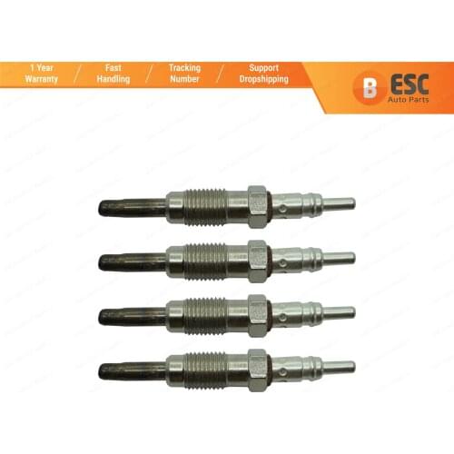 ESC EGP52-1 4 Pcs Heater Glow Plugs GX91, 0100226391, 100226391 for Fiat 1.9 D
