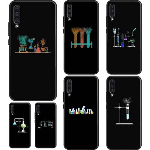 Science Chemistry Case For Samsung A52 A72 A32 A12 A20e A21S A11 A31 A41 A51 A71 A02S A10 A40 A50 A70 Coque