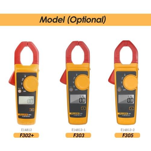 Fluke F302+ Digital Current Clamp Meter Pliers Ammeter Resistance Tester AC Amperimetric Clamp Multimeter Ammeter
