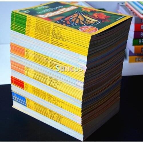 National Geographic Kids Readers Pre Level 1-3 Reading Books Independently English Books School 1st Grade Learning Education