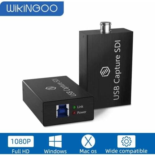 USB3.0 60FPS SDI Video Capture Card SDI to USB 3.0 2.0 Video Recording Box adapter Dongle Game Live Streaming Broadcast for OBS