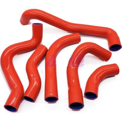 Silicone Radiator Hose Kit For MITSUBISHI GTO 3000GT 1990-2001(1991-1996 DODGE STEALTH),INTERCOOLER HOSE KIT red/blue/black