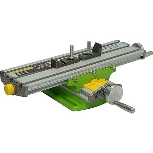 LY 6330 Miniature Precision Milling Machine Bench Drill Vise Fixture Worktable X Y-axis Adjustment Coordinate Table