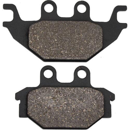 Cyleto Motorcycle Front and Rear Brake Pads for KYMCO MXU 250 2012-2013 MXU 300 2005-2014 MXU 500 Carb Models 2007-2009