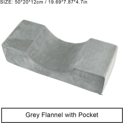 Eyelash Extension Pillow Flannel Salon Lash Pillow Makeup Tools Grafting Eyelash Pillow Ergonomic Support Extension Curve Salon