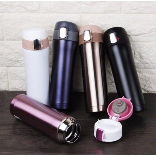 High Quality Portable Thermos Bottle Girl/Boy Stainless Steel Water Bottle Vacuum Flasks Insulated Cup High Capacity Student Tra