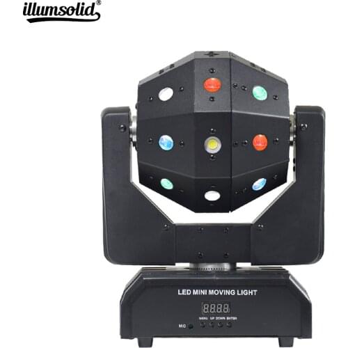 Professional DJ Disco Ball Lights LED Beam Laser Strobe 3in1 Moving Head Football Light DMX Nightclub Party Show Stage Lighting