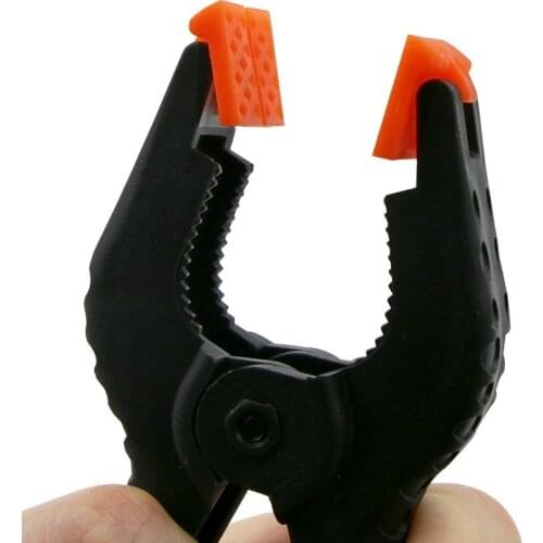 YHELPFUL Woodworking Spring Clamps 2/3/4/6 Inches DIY Tools Plastic Nylon Toggle Clamp For Woodwork Spring Clip Photo Studio9999