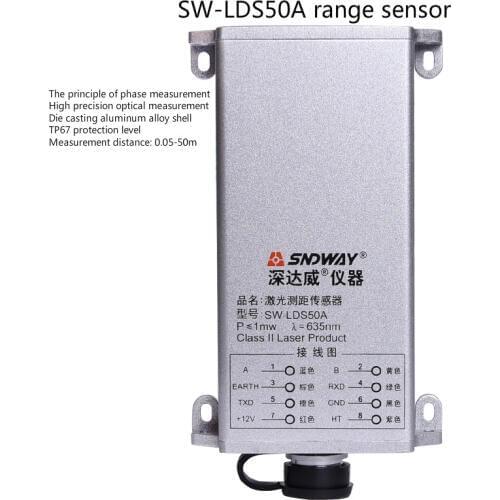 Shenzhen Da Wei SW-LDS50A rangefinder module laser rangefinder 50 m industrial laser sensor module