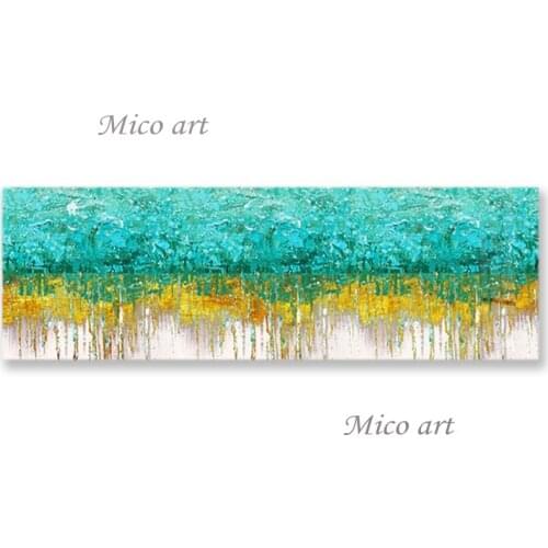 Modern Light Color Canvas Wall Hanging Art 100% Hand Painted Newest Abstract Oil Painting Unframed Wall Decorative Art Panel Set