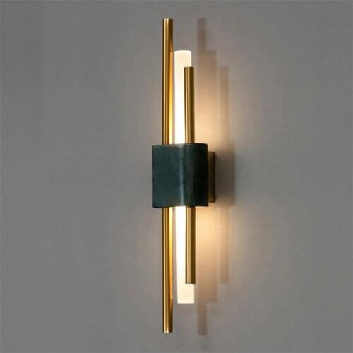 Modern Metal LED Wall light Restaurant Bar Villa Hotel Home Living Room Dining Room Bedroom Art Wall Lamp WA260