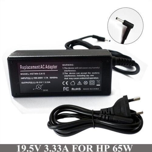 19.5V 3.33A 65W Laptop AC Adapter Charger For HP Pavilion 15-e006au 15-e006ax 15-e006ea 15-e006sg 15-e006sr 15-e007ax