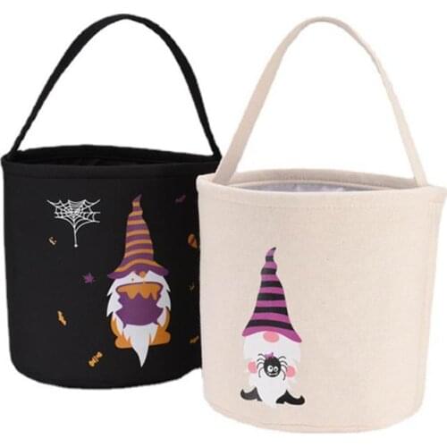 Halloween Decoration Props Halloween Candy Bag Pumpkin Candy Bucket Tote Bag Party Gift Bag For Boys And Girls Gift Basket