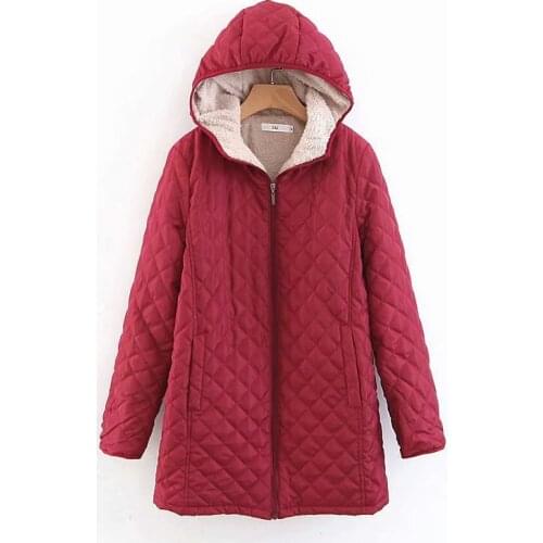 Women Winter Clothes Hooded Ladies Coats and Jackets Elegant Fashion Cotton Padded Long Parkas Thick Warm Velvet Outerwear