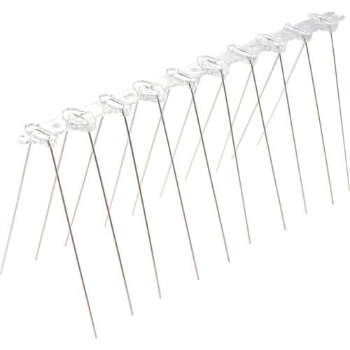 1pcs Stainless Steel 25cm Bird Repellent Spikes Anti Pigeon Nail Bird Deterrent Tool For Pigeons Owl Small Birds Fence